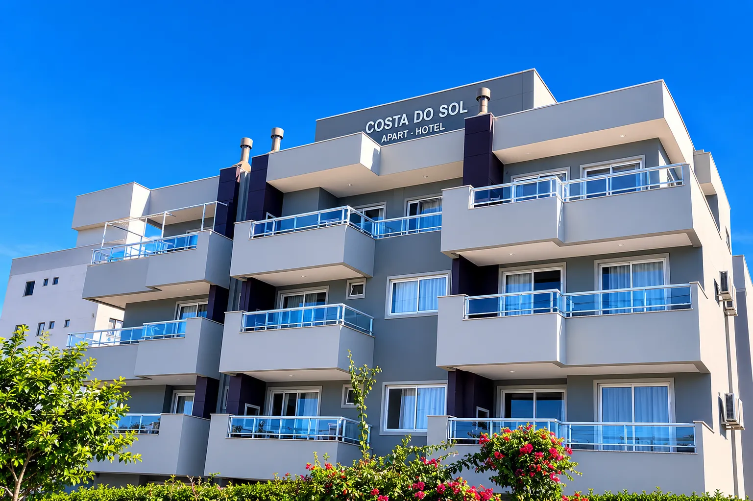 fachada do residencial Costa do Sol